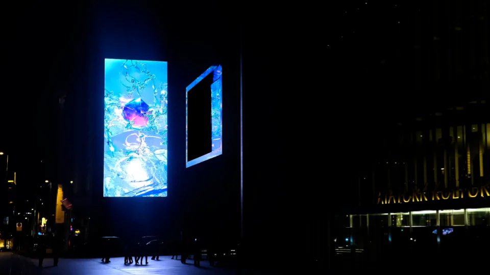 Performance View - Istanbul Digital Art Festival, AKM